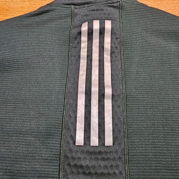 Adidas X-City Cold Ready Running Jacket Sweatshirt Men's S Green Black HF6384 - Picture 10 of 16